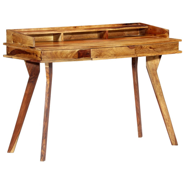 vidaXL Bureau 115 x 50 x 85 cm Bois d'acacia massif