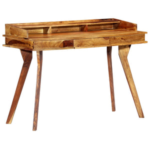 Schreibtisch 115 x 50 x 85 cm Massivholz Akazie