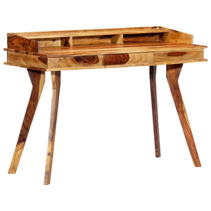 vidaXL Bureau 115 x 50 x 85 cm Bois d'acacia massif