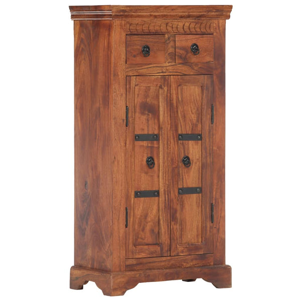 Sideboard 50×30×100 cm Massivholz Akazie