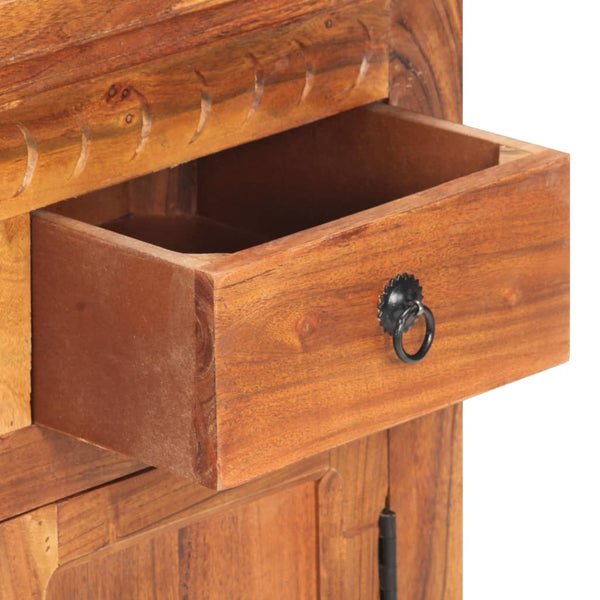 Sideboard 63x30x75 cm Massivholz Akazie