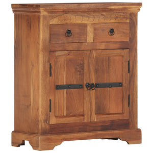 Sideboard 63x30x75 cm Massivholz Akazie