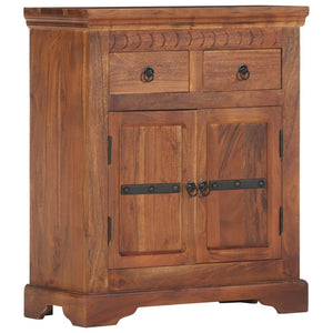 Sideboard 63x30x75 cm Massivholz Akazie