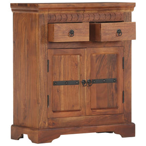 Sideboard 63x30x75 cm Massivholz Akazie