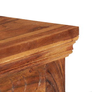Sideboard 63x30x75 cm Massivholz Akazie