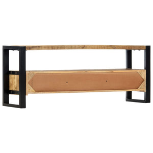 TV-Schrank 130 x 30 x 50 cm Massivholz Mango