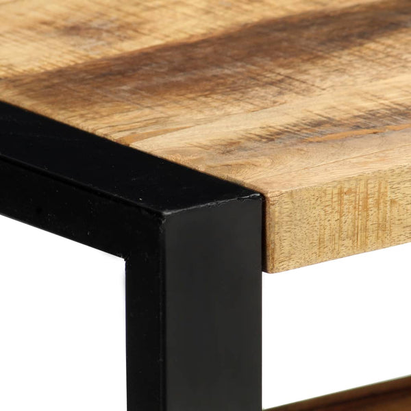 TV-Schrank 130 x 30 x 50 cm Massivholz Mango