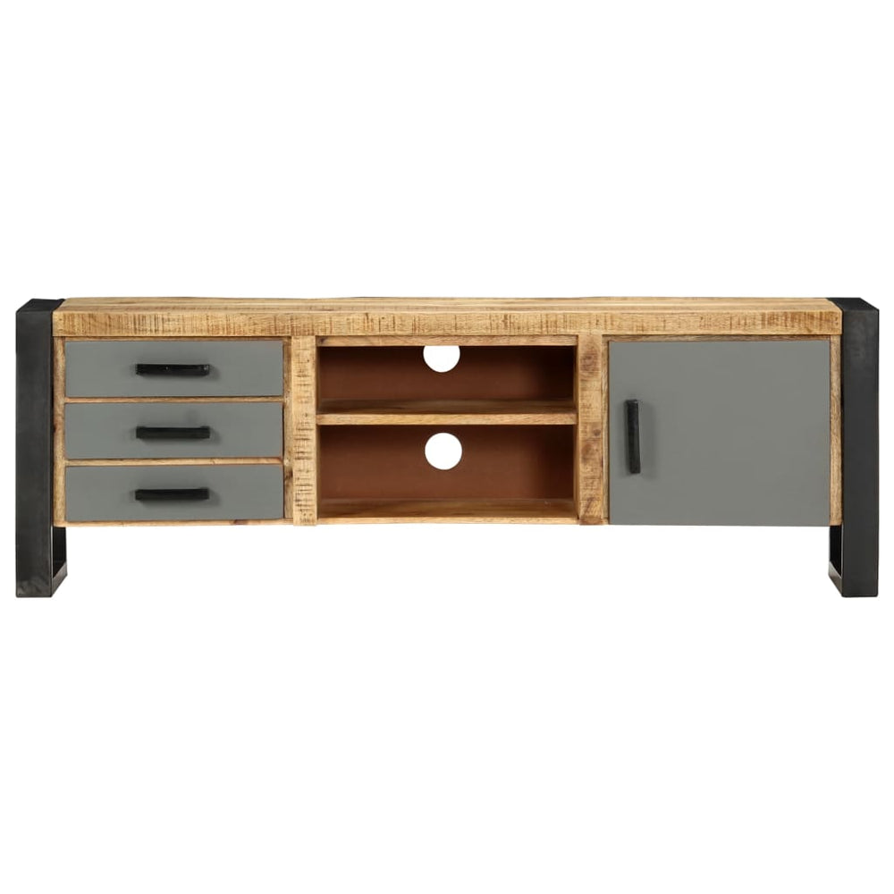 TV-Schrank 120x30x40 cm Massivholz Mango