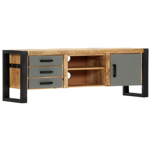 TV-Schrank 120x30x40 cm Massivholz Mango