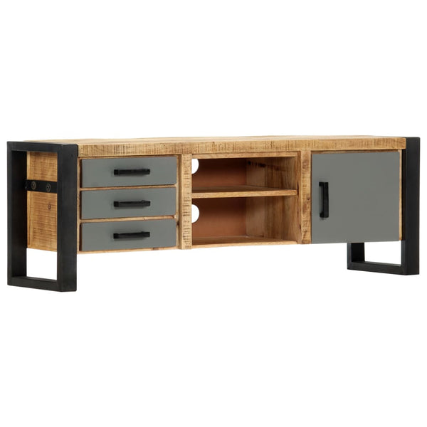 TV-Schrank 120x30x40 cm Massivholz Mango