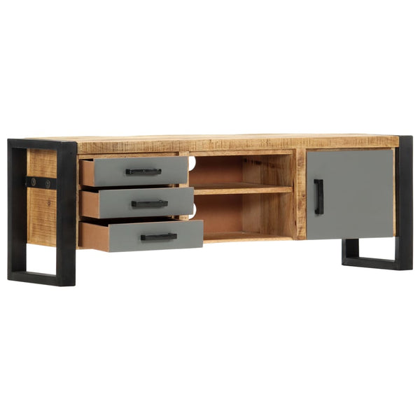 TV-Schrank 120x30x40 cm Massivholz Mango