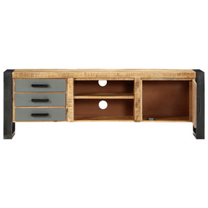 TV-Schrank 120x30x40 cm Massivholz Mango