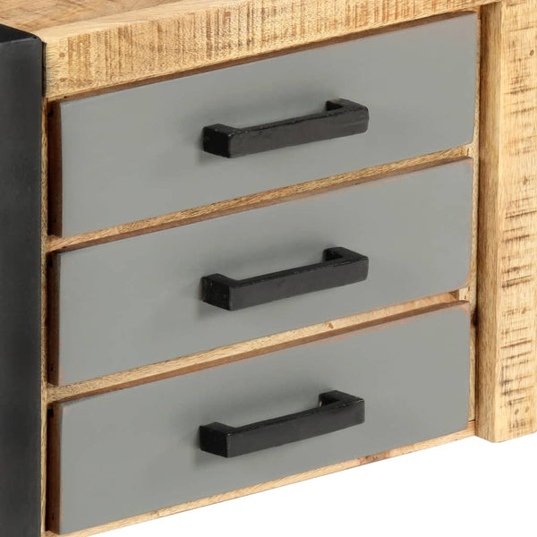 TV-Schrank 120x30x40 cm Massivholz Mango