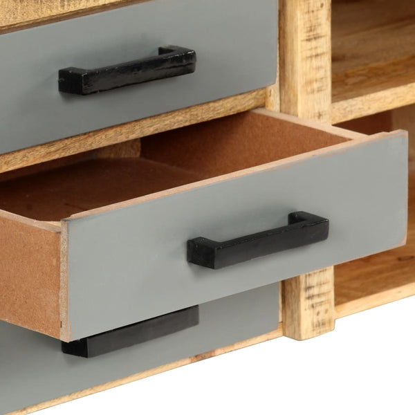 TV-Schrank 120x30x40 cm Massivholz Mango