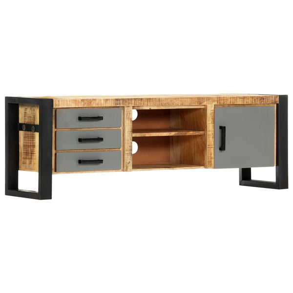 TV-Schrank 120x30x40 cm Massivholz Mango