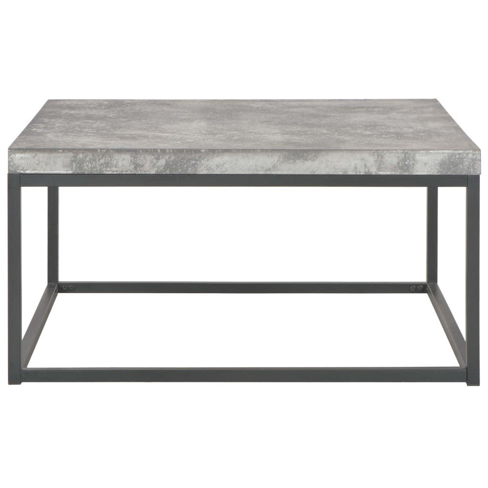 Couchtisch 75×75×38 cm Betonoptik