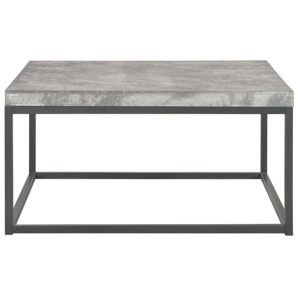Couchtisch 75×75×38 cm Betonoptik