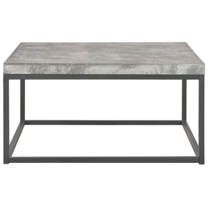 Couchtisch 75×75×38 cm Betonoptik
