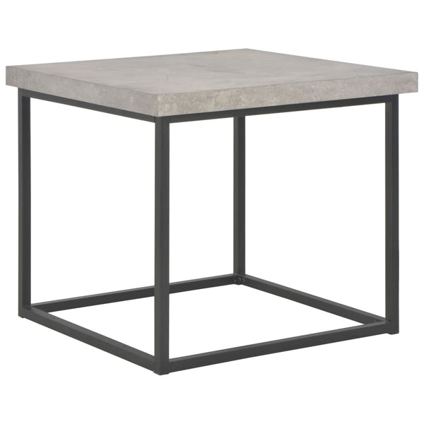 vidaXL Table basse 55x55x53 cm effet béton