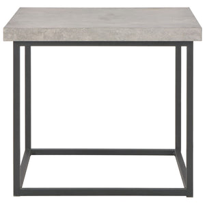 vidaXL Table basse 55x55x53 cm effet béton