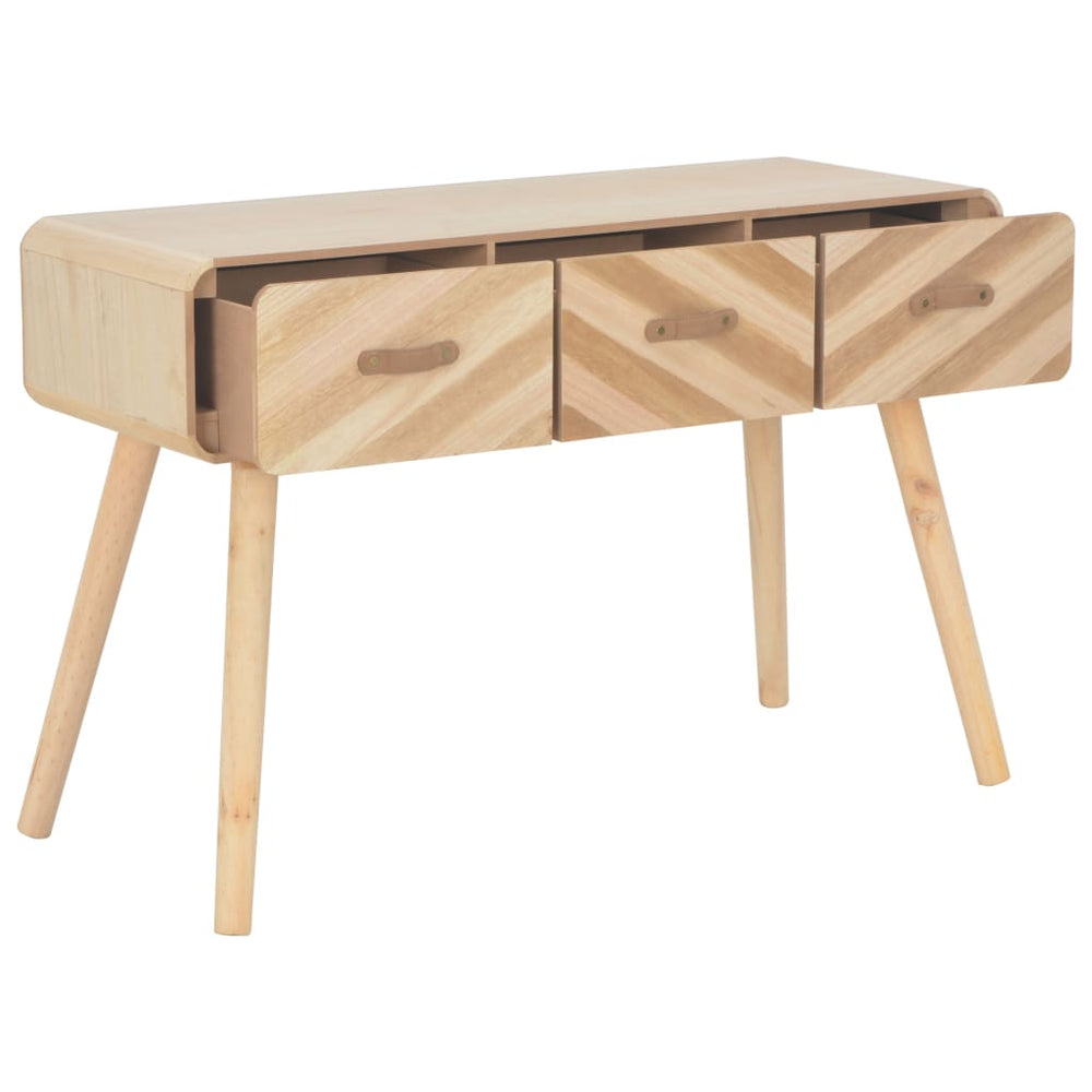 Konsolentisch 100x35x68 cm Massivholz
