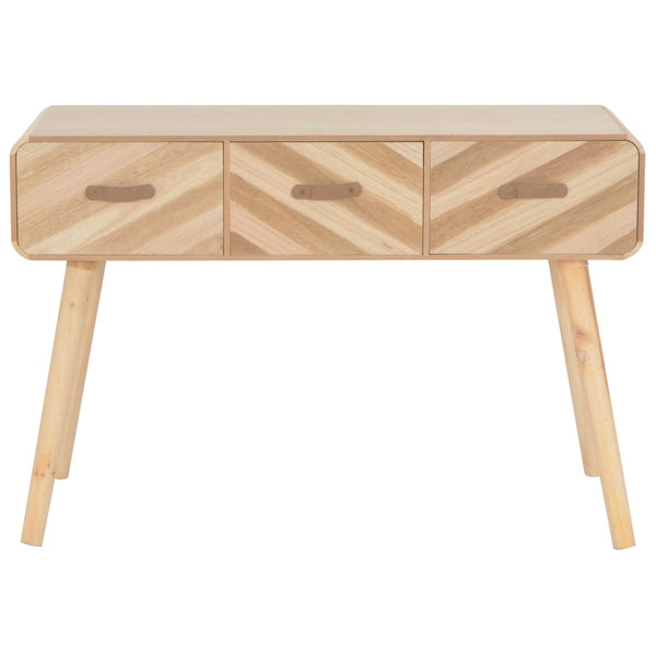Konsolentisch 100x35x68 cm Massivholz