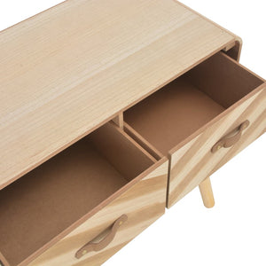 Konsolentisch 100x35x68 cm Massivholz