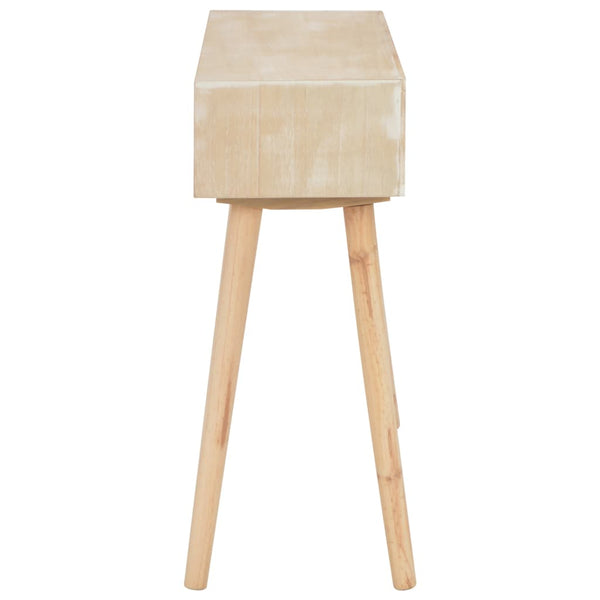 Konsolentisch mit 3 Schubladen 100x30x73 cm Massivholz Kiefer