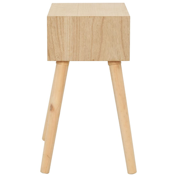 Nachttisch mit Schublade 44x30x58,5 cm Massivholz Kiefer