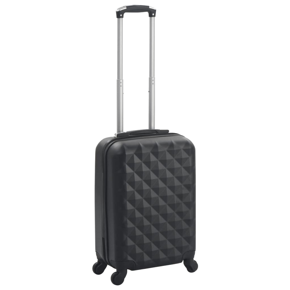 Schwarzer ABS Hartschalen-Trolley