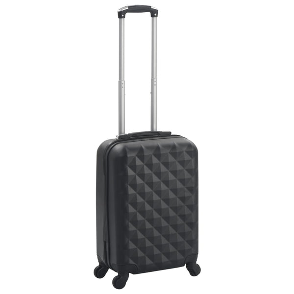 Schwarzer ABS Hartschalen-Trolley
