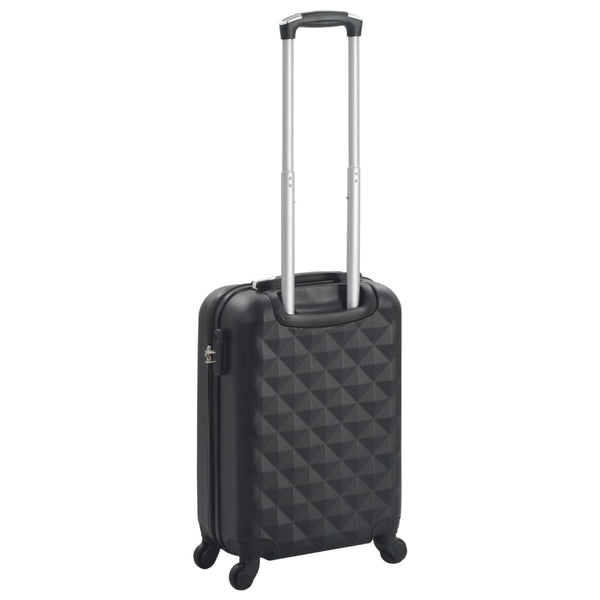 Schwarzer ABS Hartschalen-Trolley