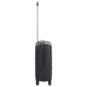 Schwarzer ABS Hartschalen-Trolley