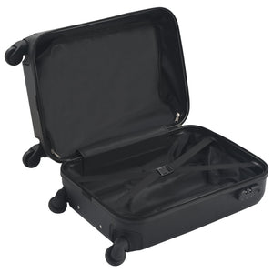 Schwarzer ABS Hartschalen-Trolley