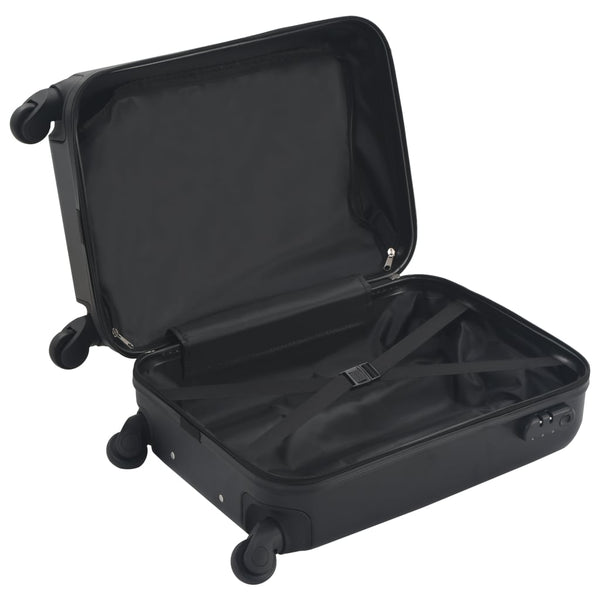 Schwarzer ABS Hartschalen-Trolley