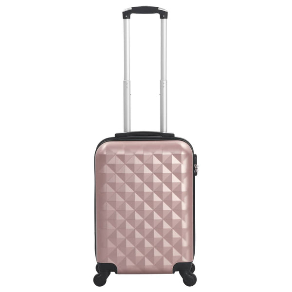Rosegold Hartschalen-Trolley