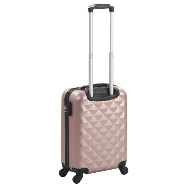 Rosegold Hartschalen-Trolley
