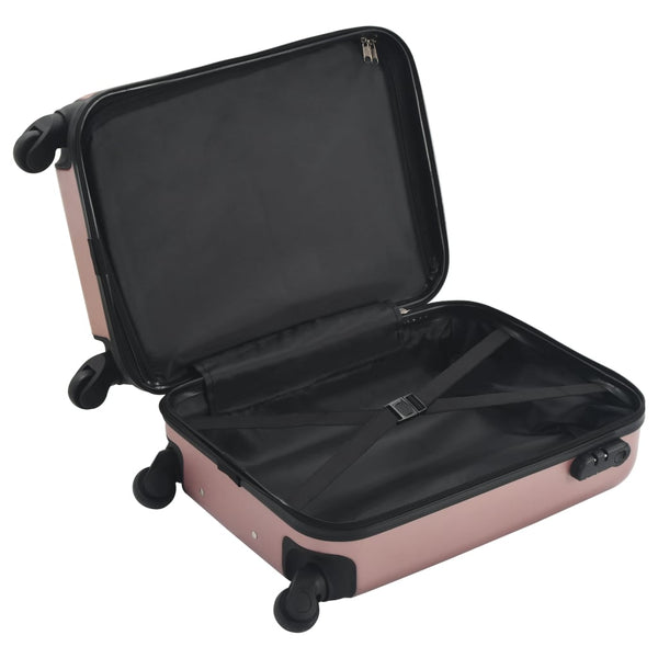 Rosegold Hartschalen-Trolley