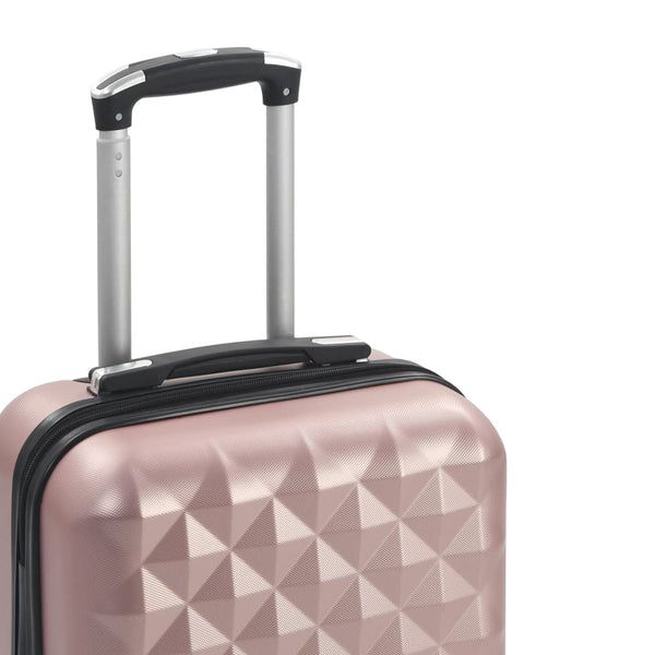 Rosegold Hartschalen-Trolley