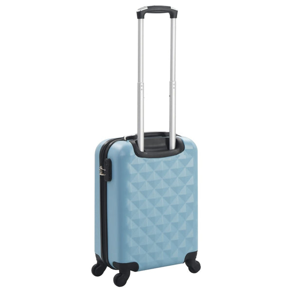 Blauer ABS Hartschalen-Trolley
