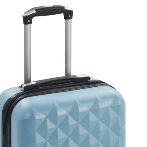 Blauer ABS Hartschalen-Trolley