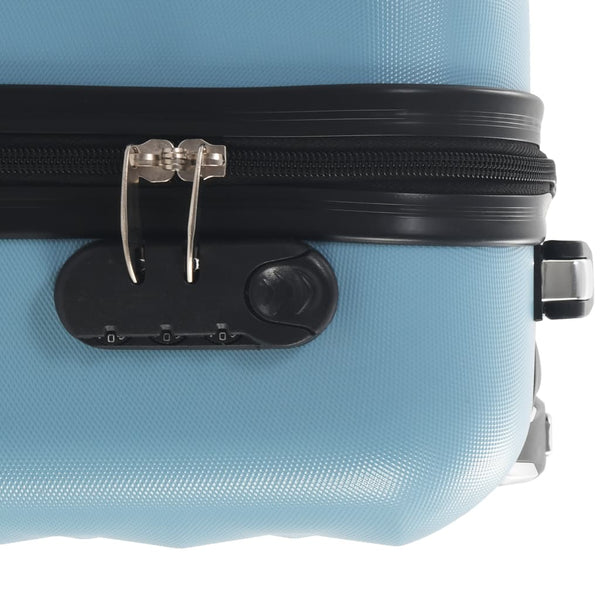 Blauer ABS Hartschalen-Trolley