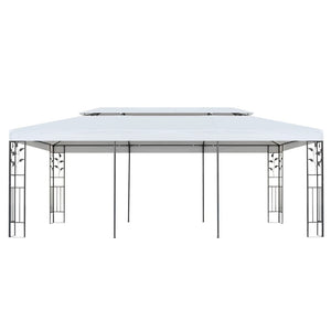 Pavillon 3x6 m Weiß