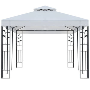 Pavillon 3x6 m Weiß