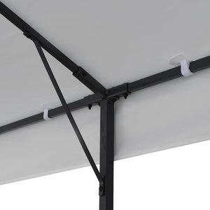Pavillon 3x6 m Weiß