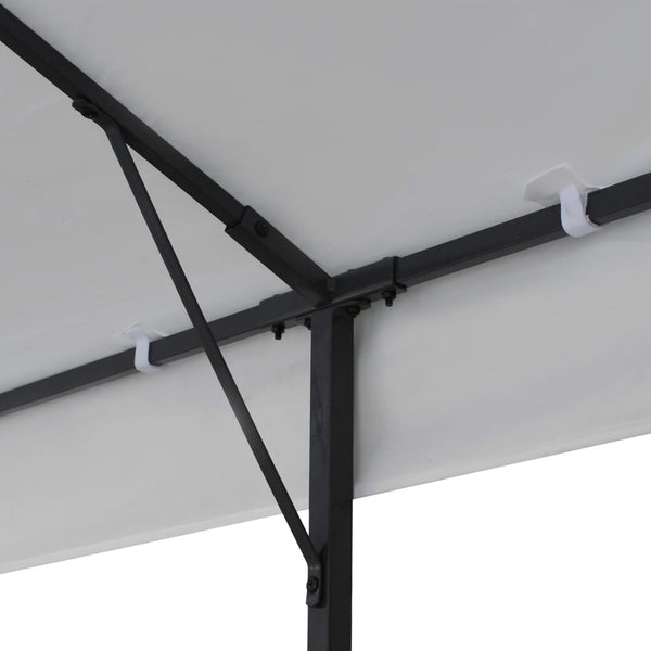 Pavillon 3x6 m Weiß