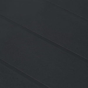 9-tlg. Garten-Essgruppe Kunststoff Anthrazit Rattan-Optik