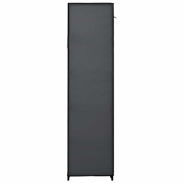 Faltschränke 2 Stk. Grau 110x45x175 cm Stoff