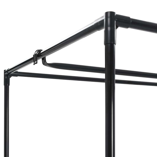 vidaXL Armoire gris 75 x 50 x 160 cm