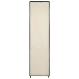 Kleiderschrank mit 4 Fächern Creme 175 x 45 x 170 cm